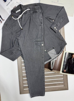 Джинсовый костюм Brunello Cucinelli