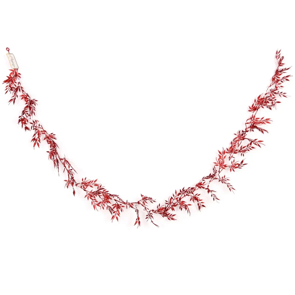 Украшение новогоднее «Сияющая зима» 1,80 м, Красный