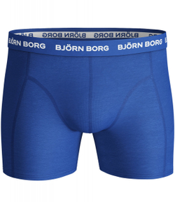 Мужские спортивные боксеры Björn Borg Shorts Solid 3P - небесный