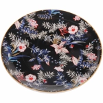 Тарелка керамическая «Paradise» 22см, черная