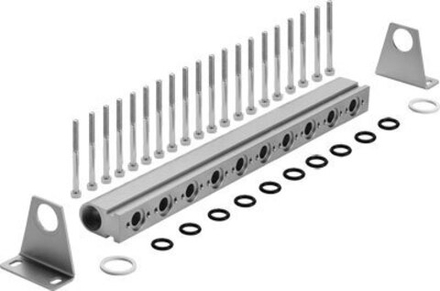 PAL-1/4-10-B Р-планка для блочного монтажа