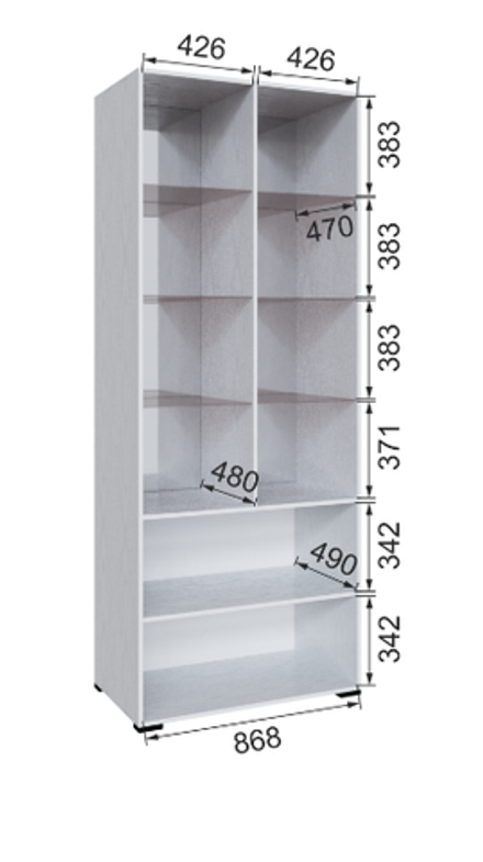 Витрина Бруклин 90ГШ-10