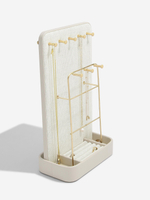 Органайзер для сережек и колец Stackers Oatmeal & Linen All-In-One Jewellery Stand