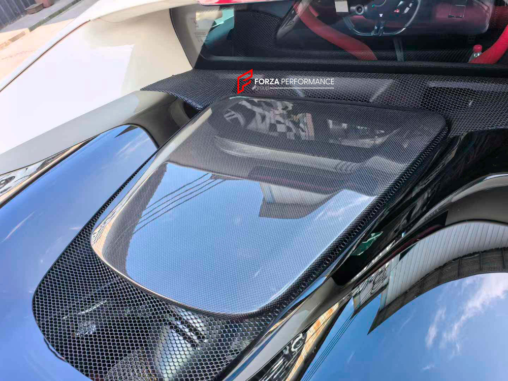 Карбоновые детали в штатном стиле для Ferrari 296 GTS GTB 2022+ Феррари