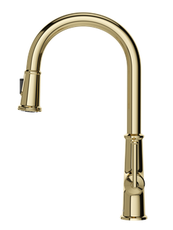 Смеситель для кухни Domaci Римини D569182CG золото