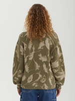 Женский Свитер Leaves