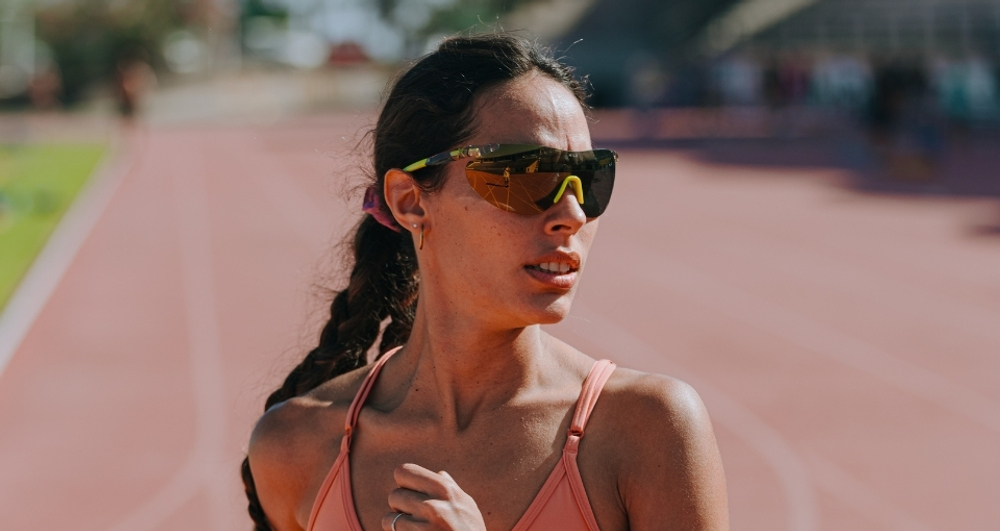 Спортивные очки с диоптриями HILX Domain Shiny Crystal Khaki / Gold Lens