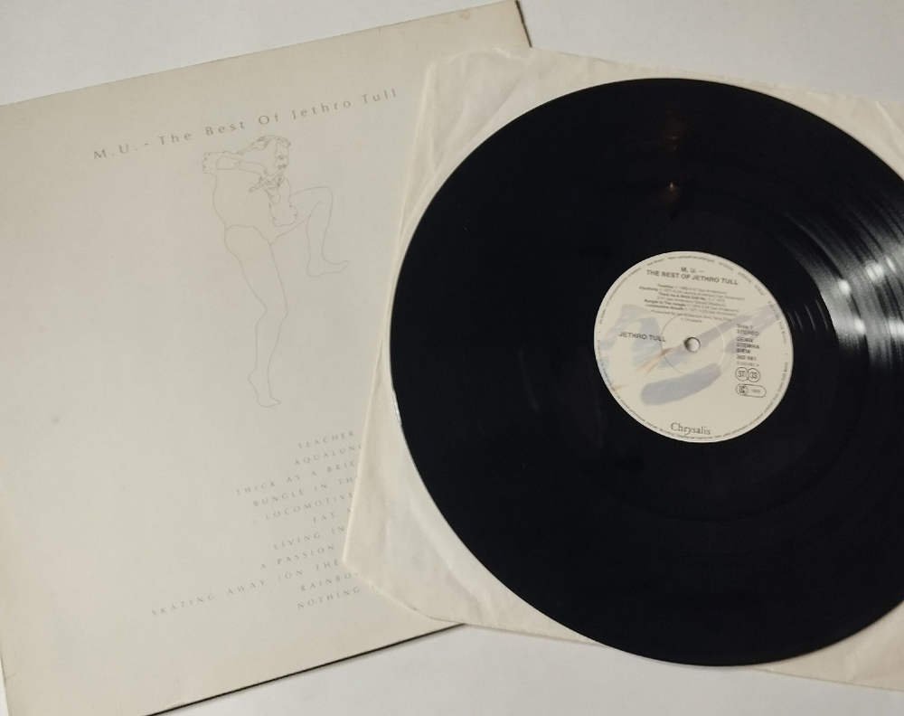 Винтажная виниловая пластинка LP The Best Of Jethro Tull (Germany 1987) Aqualung