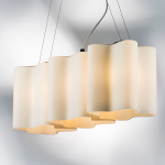 802137 Подвес NUBI 3х40W E27 ЧЕРНЫЙ МАТОВЫЙ/БЕЛЫЙ