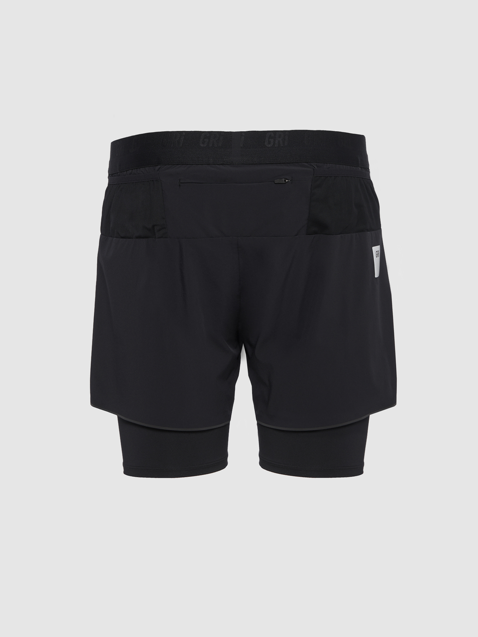 Шорты 2 в 1 мужские Кросс 3.0 чёрные