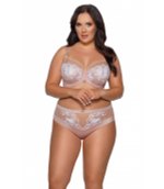 Бюстгальтер Fiorella с мягкой +size чашкой (Размер: 80K) (Цвет: грязно-розовый)