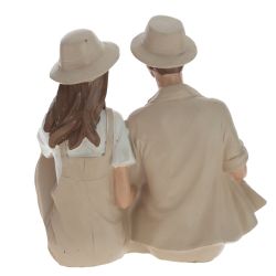 GAEM Фигурка декоративная "Влюбленная пара", L13 W12 H13 см