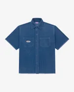 Рубашка YMKASHIX Velvet Leisure Синяя