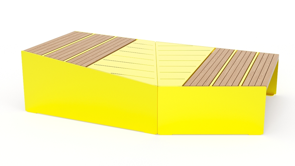 Скамья-вазон Модуль 3 SK00349