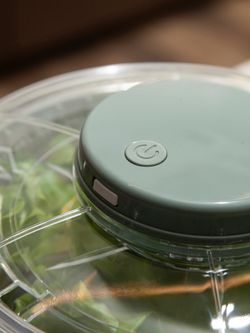 Электросушилка для салата Press&Dry, 3,5 л, шалфей