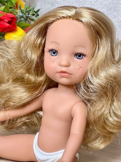 Кукла BERJUAN виниловая 35см Fashion Girl без одежды (2859)