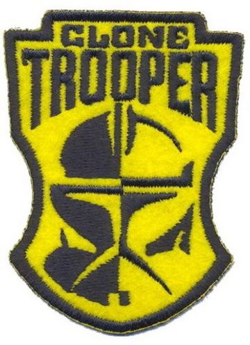 Нашивка Star Wars - Эмблема солдатов-клонов из трилогии Звёздных войн