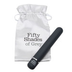 Черный вибратор 18,4см Fifty Shades of Grey Charlie Tango Classic Vibrator