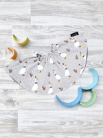 Двусторонний нагрудник Mjölk Гуси