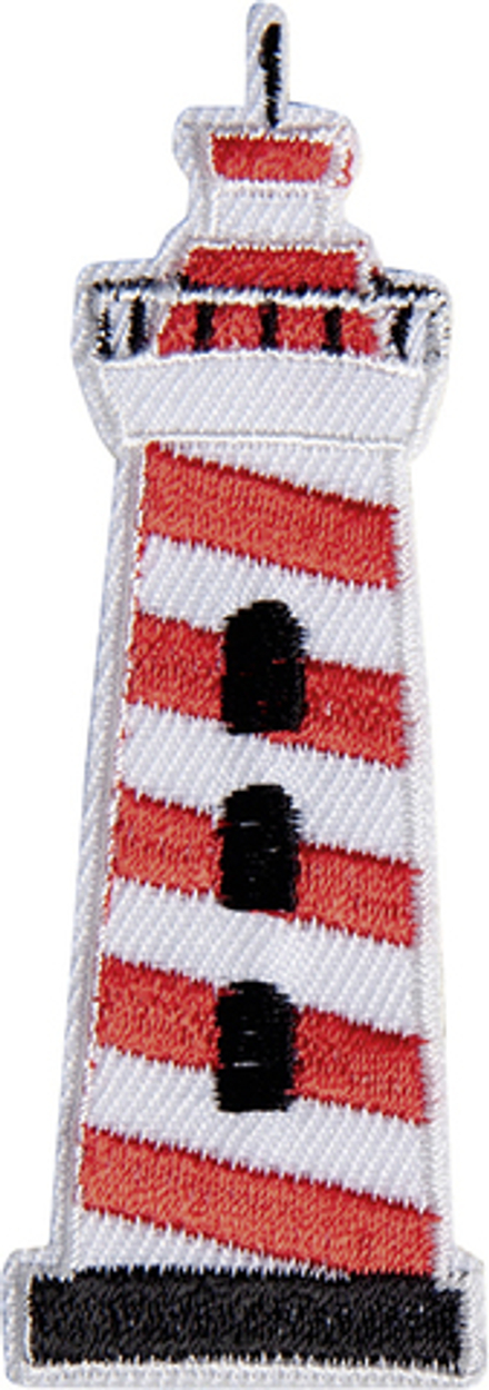 Термоаппликация "Leuchtturm", 1 шт, 2,6 х 7,1 см (10013160/150720/0360609/1_Китай)