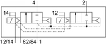 VMPA2-M1H-D-S-G1/8-PI Распределитель с электроуправлением