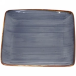 Тарелка керамическая «Corsica blue» 15*15*1,8см