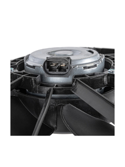 Вентилятор радиатора в сборе (без резистора) RENAULT Clio/Logan/Sandero 07- GANZ GIC06525