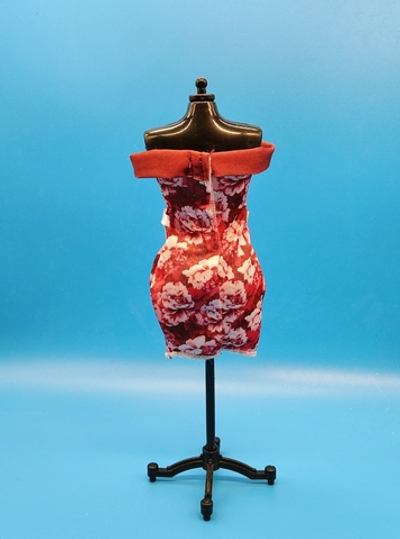 Одежда для куклы Барби винтаж платье 02717