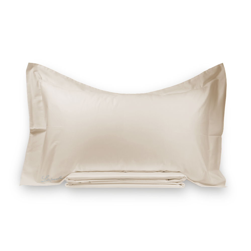 Однотонное постельное белье La Perla | Cream
