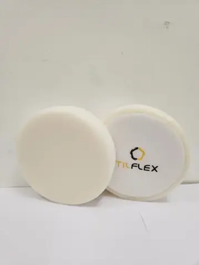 Набор кругов для полировки. Белый+оранжевый+чёрный. Tilflex, диаметр 125/150мм.