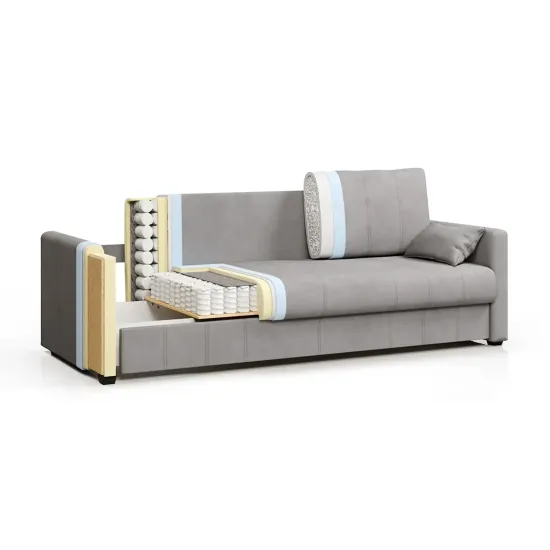 РИМИНИ Диван прямой изумрудный