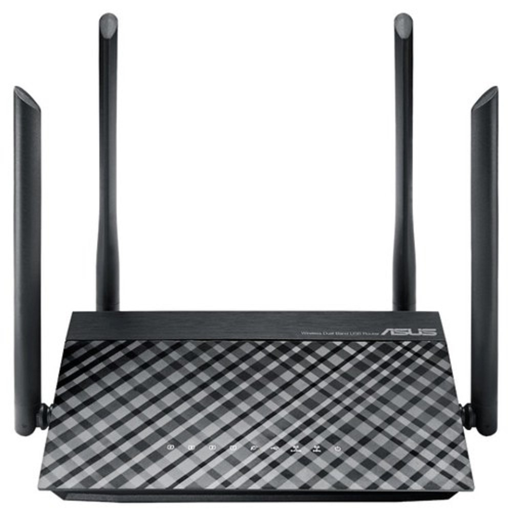 Маршрутизатор Роутер беспроводной ASUS ASUS RT-AC1200 (V2) 4 LAN, 100 Мбит / с, 4 (802.11n), 5 (802.11ac), IPv6 черный