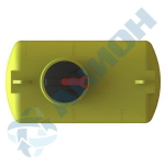 Емкость 1000л МН усиленная, с откидной крышкой с  клапаном Анион 1000 л. горизонтальная (1720x920x1080см;желтый) - арт.559544