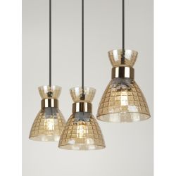 Светильник подвесной (подвес) Rivoli   9186-203 3хЕ27 60 Вт модерн