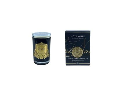 Свеча ароматическая THE DU MATINСвеча Cote Noire Черный / Золотой