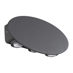 358563 STREET NT21 734 темно-серый Ландшафтный настенный светильник IP54 LED 4000K 6W 85-265V CALLE