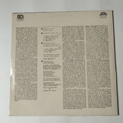 Винтажная виниловая пластинка LP Богуслав Мартину Martinu Symphony Симфонии No. 2, 6 (Чехословакия 1981)