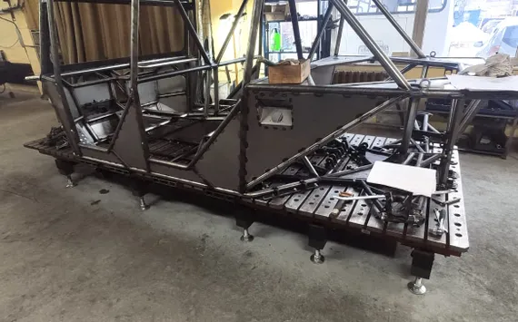 Универсальная монтажно-сварочная плита, СЛОТ-СТОЛ