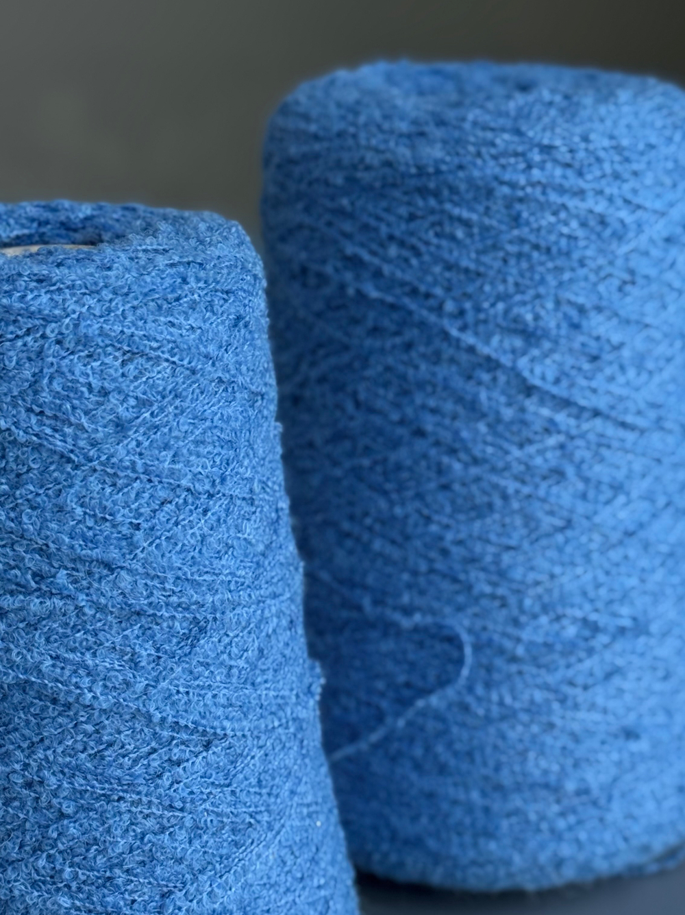 Пряжа букле Pool TREND BABYB4 (80% бебиальпака, 20% па) 400м/100 гр, небесный голубой