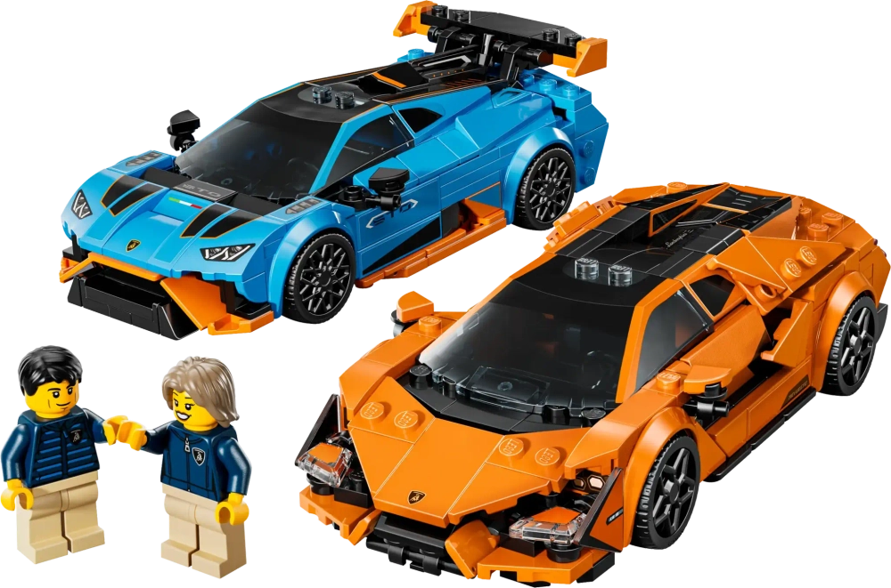 Конструктор LEGO Speed Champions 77238 Lamborghini Revuelto and Huracan STO