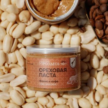 Ореховая паста Финик кофе, 70 гр