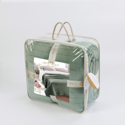 Плед 160х220 Sofi De MarkO Либерти зеленый