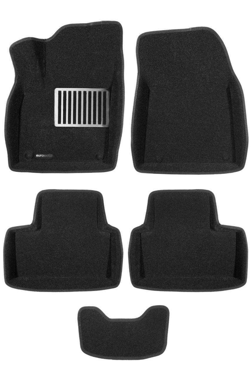 Коврики салона для VOLVO XC 40 (2018-) Euromat 3D Lux черные. Арт. EM3D-005500