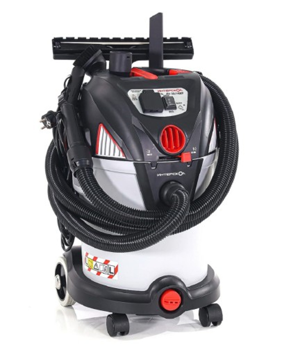 Пылесос для строительных работ ИНТЕРСКОЛ ПУ-30/1400РЭ 707.1.1.00