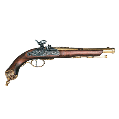 Пистоль итальянский, Брешиа, 1825 год, латунь DE-1013-L