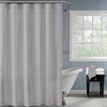 Штора для ванной 180х200см SWANNY, GRANIT3, серый, полиэстер, SWC-80-24-GRY