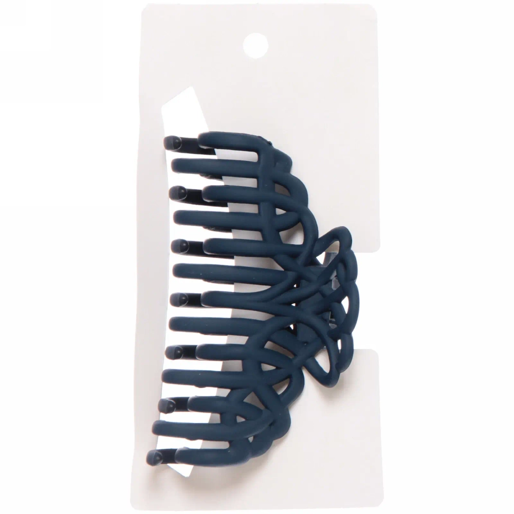 Заколка-краб для волос на блистере «Diana Collection - Milena», микс 6 цветов, 9см