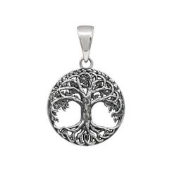 Подвеска Древо жизни - кулон из серебра 925