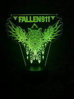 3Д-светильник Сова "Fallen"
