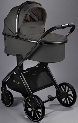 Детская коляска AmaroBaby Motus Premium Ecco 2 в 1 серый